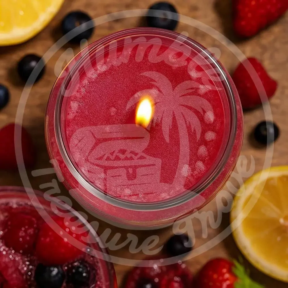 Yankee Candle Home Inspiration‎ Wild Berry Fizz 19 oz Jar Sparkling Fruity Scent